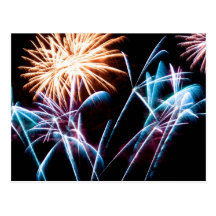 Firework Postcard
