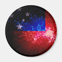Firework; Samoa Flag Magnets