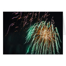 fireworks card