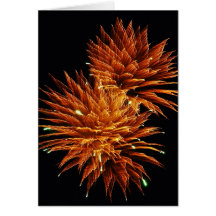 Fireworks Greeting Card