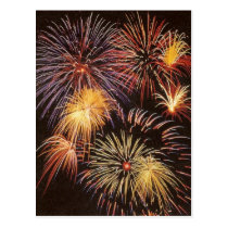 Fireworks - Postcard postcards