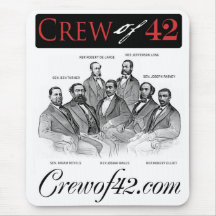 First 7 Blacks in Congress - mousepad