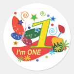First Birthday Gifts Sticker