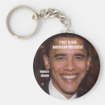 FIRST BLACK AMERICAN PRESIDENT keychain
