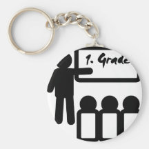 first grade school keychains