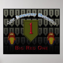 First Infantry Division Big Red One Posters
