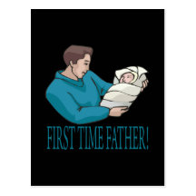 First Time Father Postcards