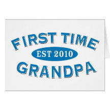 First Time Grandpa Card