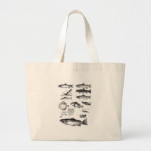 Fish 25 canvas bag