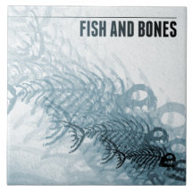 Fish And Bones Ceramic Tiles
