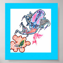 FISH ART - POSTER