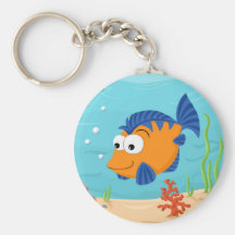 Fish for kids keychains