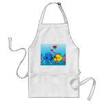 Fish In Love Apron