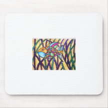 fish in mouse pad