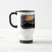 Fish Lake Sunset; Yukon Territory Souvenir Mug