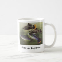 Fish - Mollies - Poecilia sphenops Bookstore Promo Mug