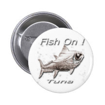 Fish On! Tuna For Dark Buttons