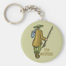 Fish Whisperer Fishing Keychain