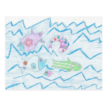 Fish Wish Post Card