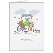 Fishbowl lemonade cards