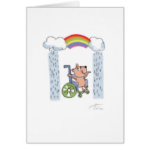 Fishbowl rainbow cd cards
