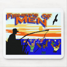 Fishers of men mousepad