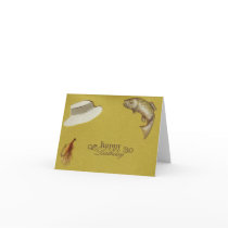 Fishing Birthday Card