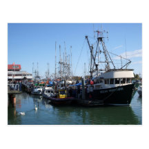 Fishing Boats Post Cards