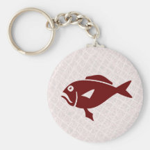 Fishing Key Chain