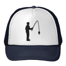 Fishing man mesh hats