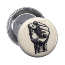 Fist Pinback Buttons