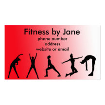fit red business card templates