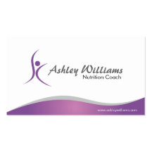 Fitness and Nutritionist - Business Cards