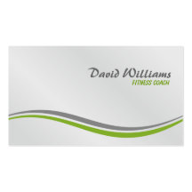Fitness and Nutritionist - Business Cards