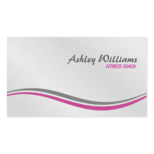 Fitness and Nutritionist - Business Cards