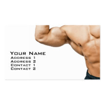 Fitness Coach Business Card