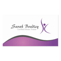 Fitness Trainer - Business Cards