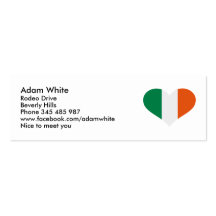 Flag Ireland Business Card Templates