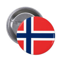 Flag Norway Button