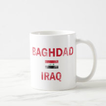 Flag of Baghdad Iraq designs Mug