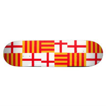 Flag of Barcelona Skateboard Decks