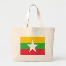 Flag of Burma Canvas Bag