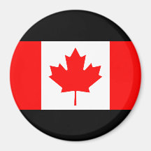 Flag Of Canada Refrigerator Magnets