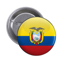 Flag of Ecuador Buttons