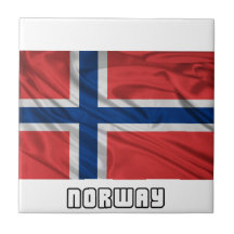 Flag of Norway Tile