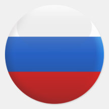 Flag of Russia Sticker