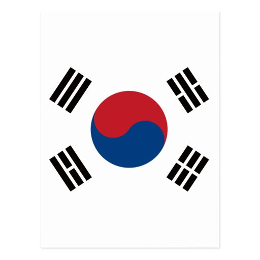 Flag_of_South_Korea Postcards