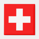 Flag of Switzerland Fridge Magnet
