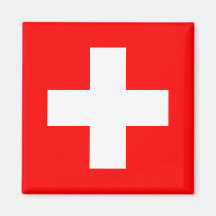 Flag of Switzerland Fridge Magnet