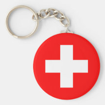 Flag of Switzerland Key Chains